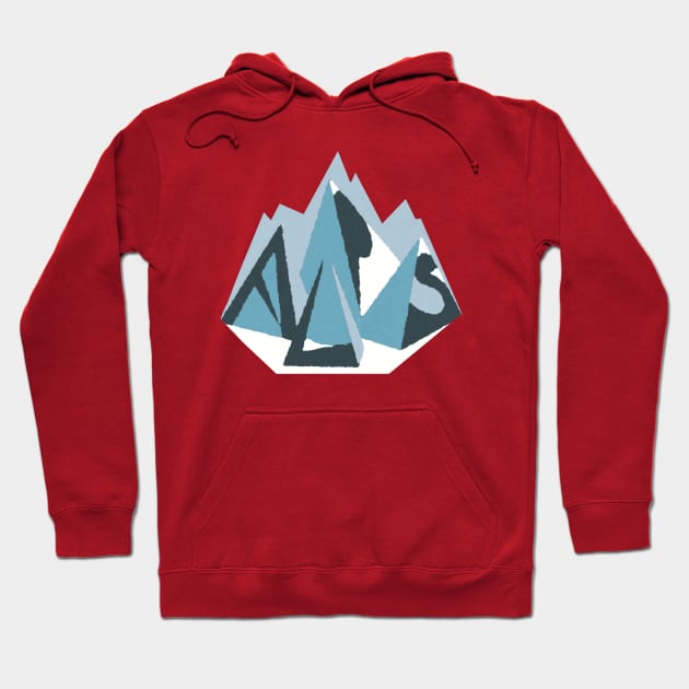 cubic alps Hoodie by new eccentrics